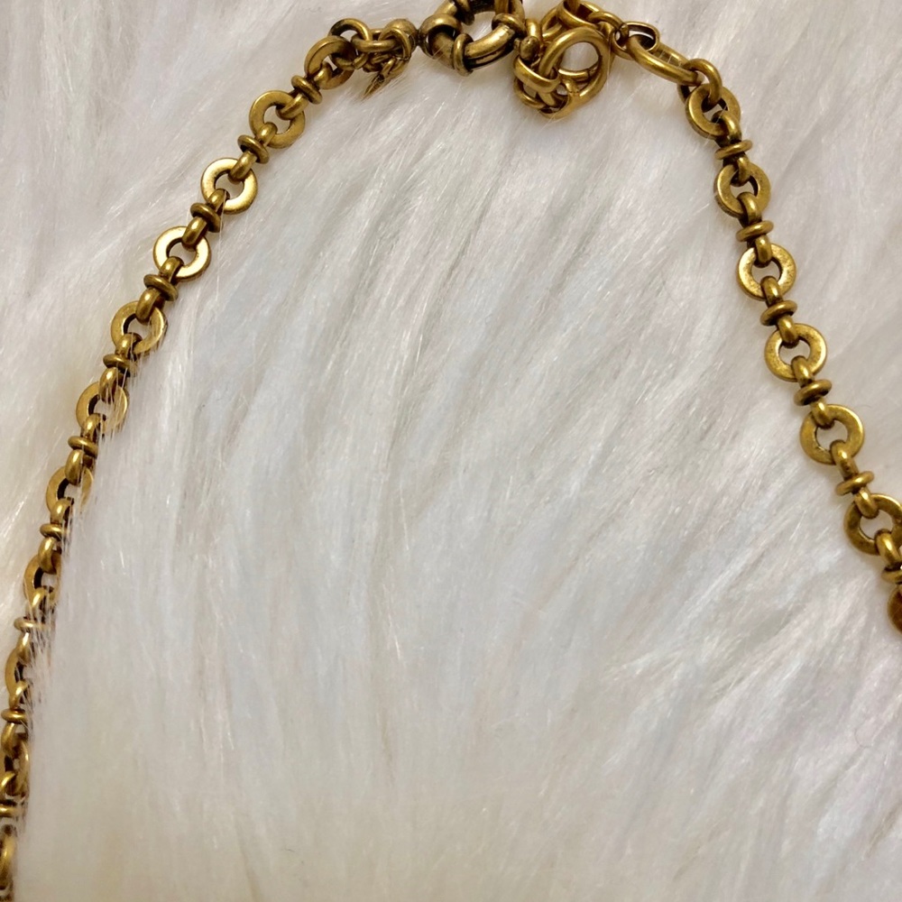 Nwt J Crew Gemstone Crystal Statement Necklace - image 3